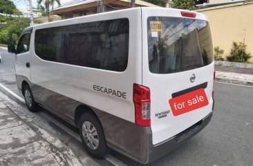 Selling White Nissan Escapade 2016 in Valenzuela