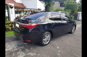 Black Toyota Corolla altis 2015 Sedan for sale in Quezon City