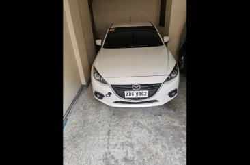 White Mazda 3 2015 Sedan at  Automatic   for sale in Manila