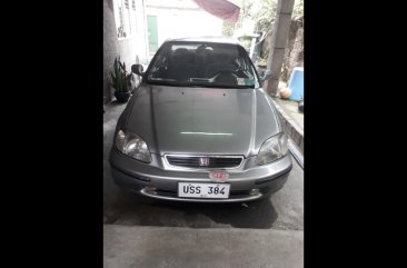 Silver Honda Civic 1997 Sedan at  Automatic   for sale in Quezon City