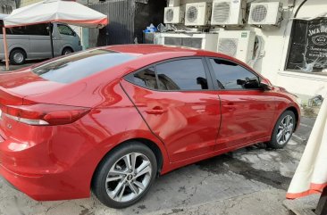 Selling Red Hyundai Elantra 2016 in Manila