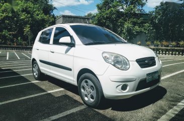 White Kia Picanto 2008 for sale in Quezon City