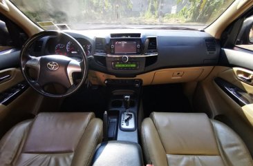 Black Toyota Fortuner 2014 for sale in Automatic