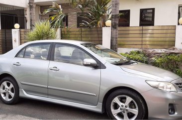 Silver Toyota Corolla Altis 2011 for sale in Las Pinas