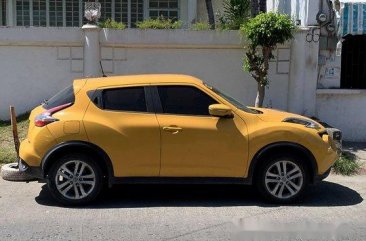 Yellow Nissan Juke 2017 for sale in Las Pinas