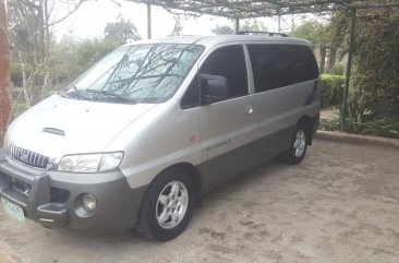 Selling Silver Hyundai Starex 2001 in Manila