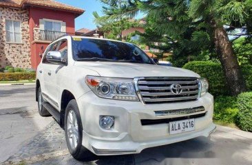 Selling White Toyota Land Cruiser 2015 in Bacoor