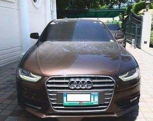 Brown Audi A4 2013 Automatic for sale 