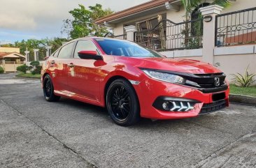 Red Honda Civic 2015 for sale in Quezon City