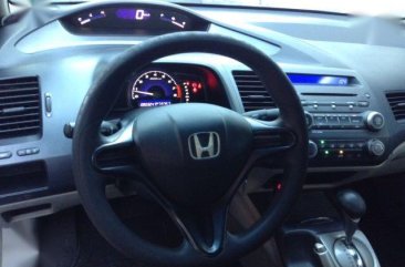 Silver Honda Civic 2007 for sale in Automatic