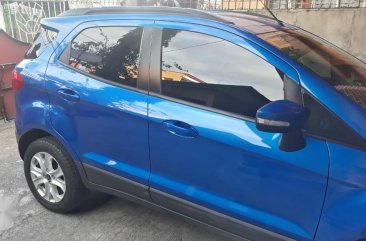 Blue Ford Ecosport 2016 for sale in Manual