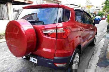 Red Ford Ecosport 2016 for sale in Automatic