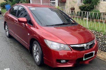 Red Honda Civic 2010 for sale in Quezon City 