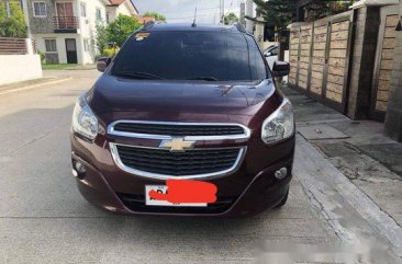 Red Chevrolet Spin 2015 for sale in Quezon City