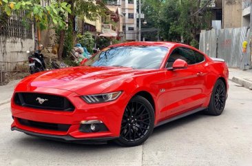 Selling Red Ford Mustang 2016 Coupe / Roadster in Mandaluyong