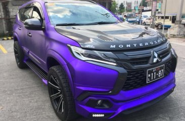 Purple Mitsubishi Montero 2016 for sale in Manila