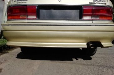 Golden Mitsubishi Galant 1992 for sale in Las Piñas