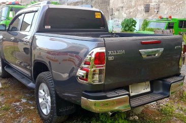 Sell Grey 2017 Toyota Hilux in Davao City