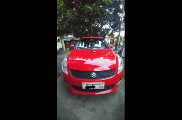 Sell Red 2017 Suzuki Swift Hatchback at 27000 km in Manila