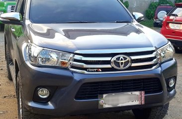 Sell Grey 2017 Toyota Hilux in Davao City