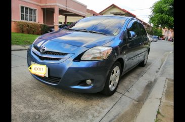 Blue Toyota Vios 2008 Sedan at  Automatic   for sale in Mandaluyong