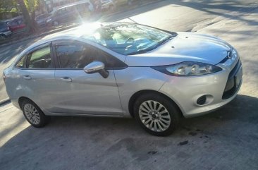 Silver Ford Fiesta 2013 for sale in Automatic