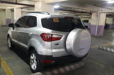 Silver Ford Ecosport 2016 for sale in Automatic