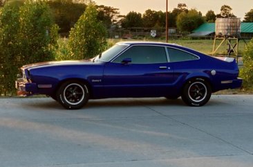 Blue Ford Mustang 1974 for sale in Manual