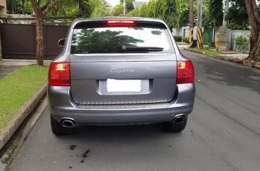 Grey Porsche Cayenne 2006 for sale in Manila