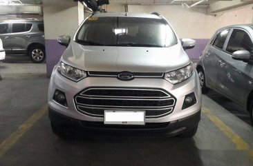 Silver Ford Ecosport 2016 for sale in Automatic