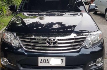 Black Toyota Fortuner 2015 SUV / MPV at Automatic  for sale in Manila