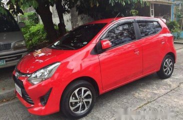 Red Toyota Wigo 2019 for sale in Automatic