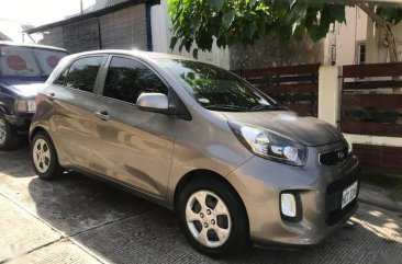 Selling Grey Kia Picanto 2016 in Davao City