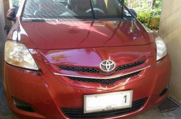 Selling Red Toyota Vios 2010 in Valenzuela