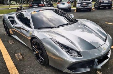 Silver Ferrari 488 2018 for sale in Automatic