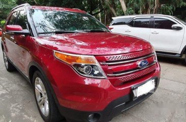 Sell Red 2014 Ford Explorer in Manila