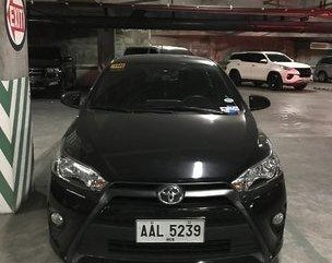 Black Toyota Yaris 2014 for sale in Manila