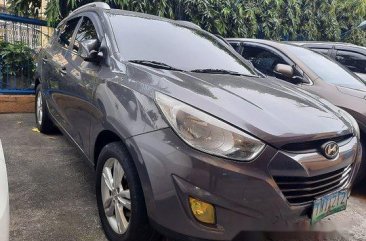 Grey Hyundai Tucson 2011 for sale in Automatic