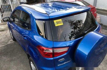 Blue Ford Ecosport 2017 for sale in Manila