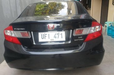 Black Honda Civic 2012 for sale in Quezon City