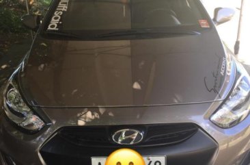 Grey Hyundai Accent 2014 for sale in Manila