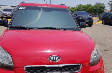 Red Kia Soul 2009 for sale in Consolacion