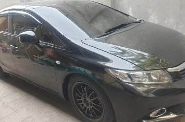 Black Honda Civic 2012 for sale in Quezon City