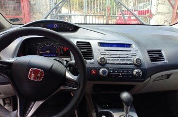 Silver Honda Civic 2012 for sale in Morong