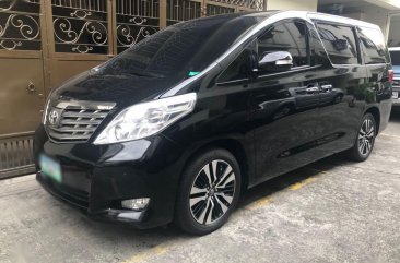Black Toyota Alphard 2011 for sale in Automatic