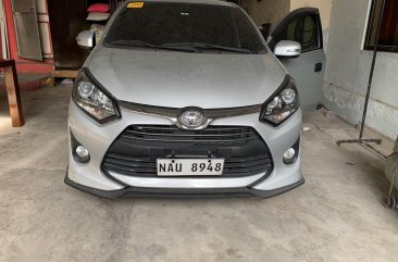 Selling Grey Toyota Wigo 2017 in Taguig