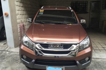 Sell Brown 2015 Isuzu Mu-X in Manila