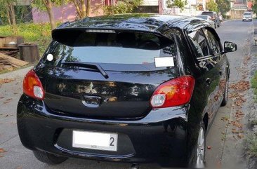 Black Mitsubishi Mirage 2014 for sale in Rizal