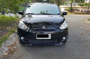 Black Mitsubishi Mirage 2014 for sale in Rizal