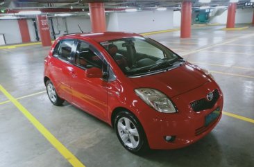 Selling Red Toyota Yaris 2009 in Makati